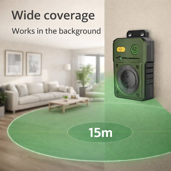 Hands-Free Automatic Bark Control | Continuous Ultrasonic Silencer for Day &amp; Night Home Use 7