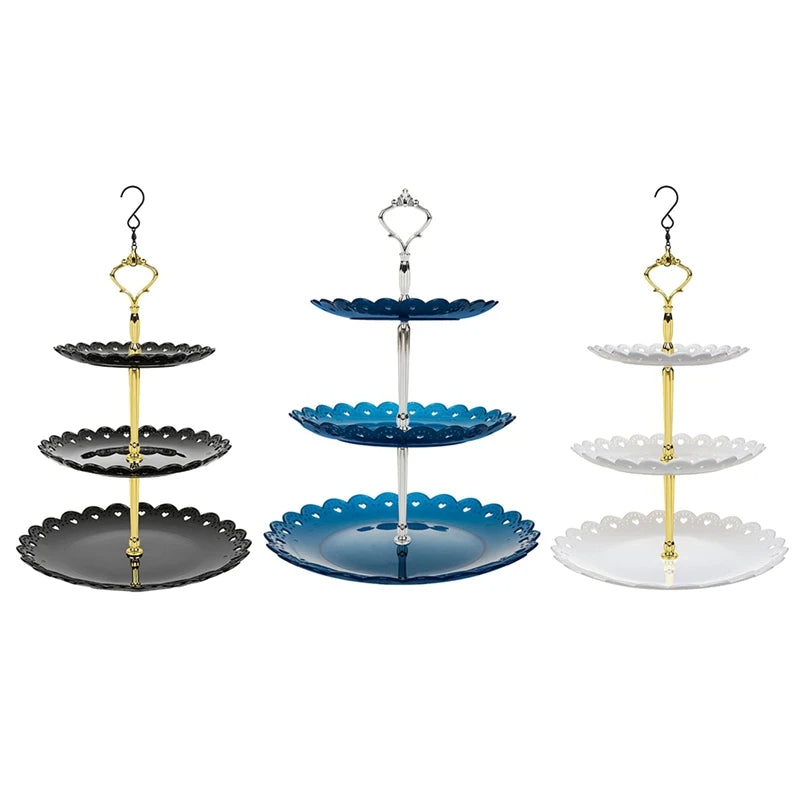 Hanging Bird Feeder &amp; Bird Bath Combo Weatherproof Plastic | 3-Tier Feeding, Watering &amp; Bathing Zones | Garden Décor