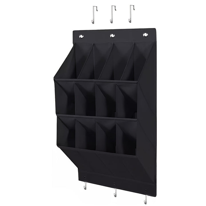 Hanging Shoe Organizer | Deep Pockets, Over Door Hooks