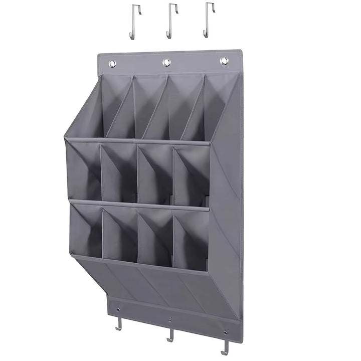 Hanging Shoe Organizer | Deep Pockets, Over Door Hooks