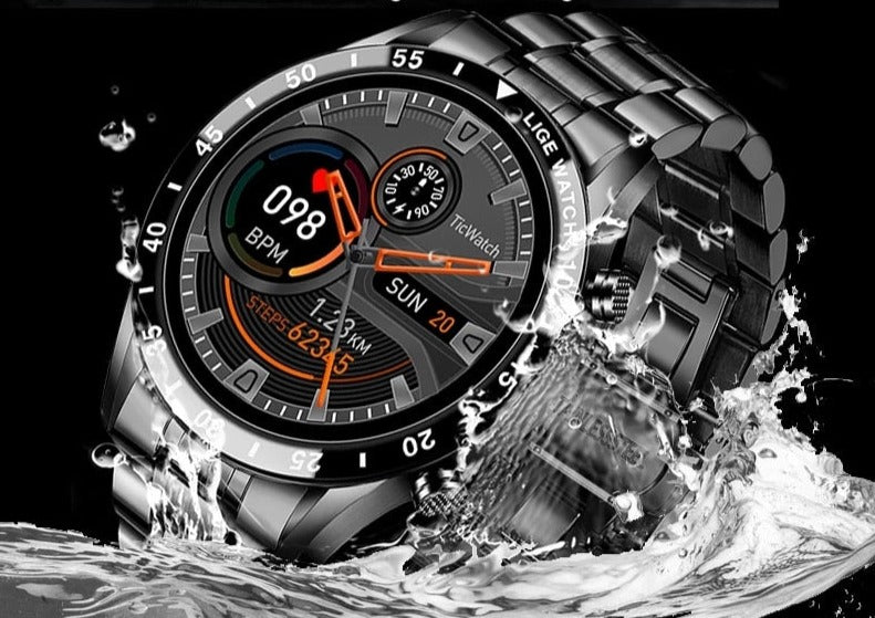 4G Smartwatch with Calls, GPS and Notifications | AMOLED Display, Heart Rate &amp; Sleep Tracking | IP68 Waterproof, 5-Day Battery 5
