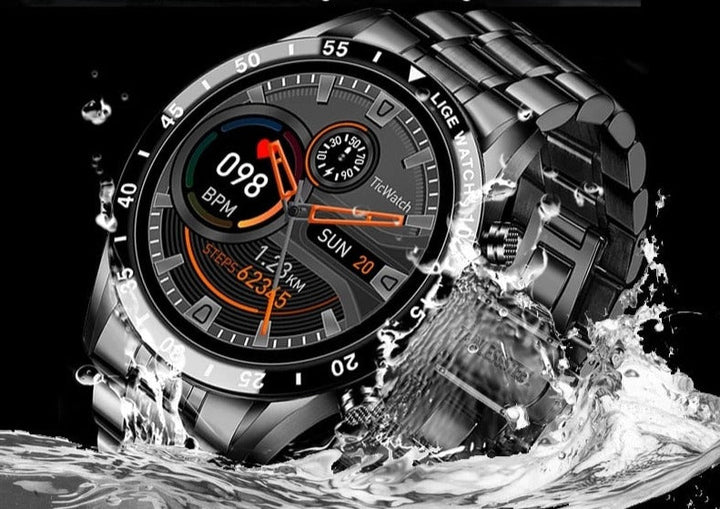 4G Smartwatch with Calls, GPS and Notifications | AMOLED Display, Heart Rate &amp; Sleep Tracking | IP68 Waterproof, 5-Day Battery 5