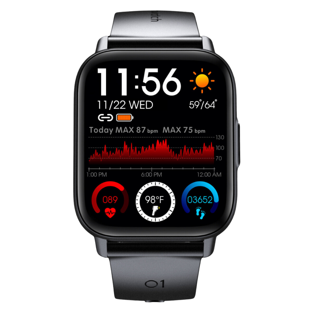 Health Smartwatch | Heart Rate &amp; Sleep Tracking | Bluetooth 5.0 | 1.4" Touchscreen | 6 Colours