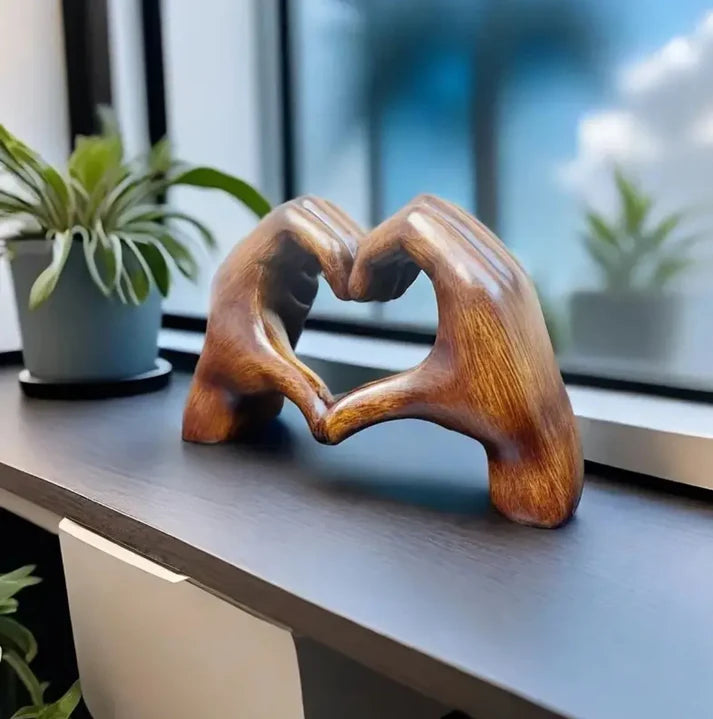 Heart Hands Ornament | Symbol Of Love Home Decor Gift 1