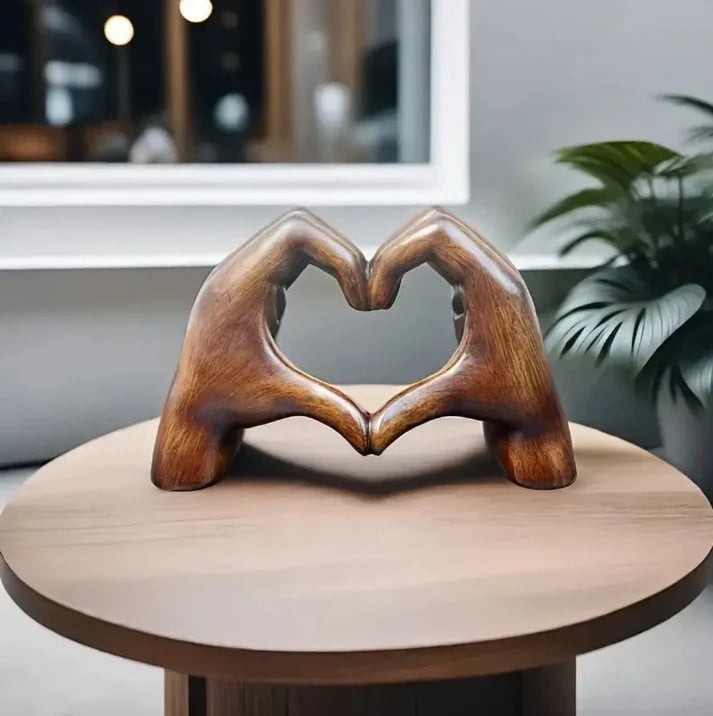 Heart Hands Ornament | Symbol Of Love Home Decor Gift 2
