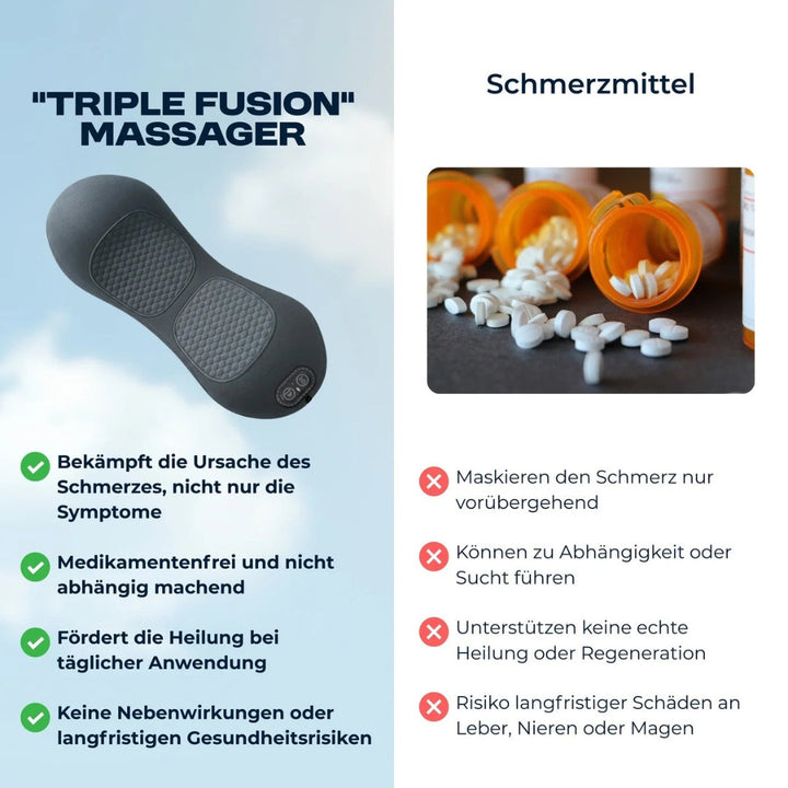 Heated Back Massager Vibration Massage Lower Back Pad
