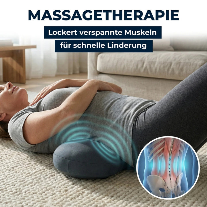 Heated Back Massager Vibration Massage Lower Back Pad