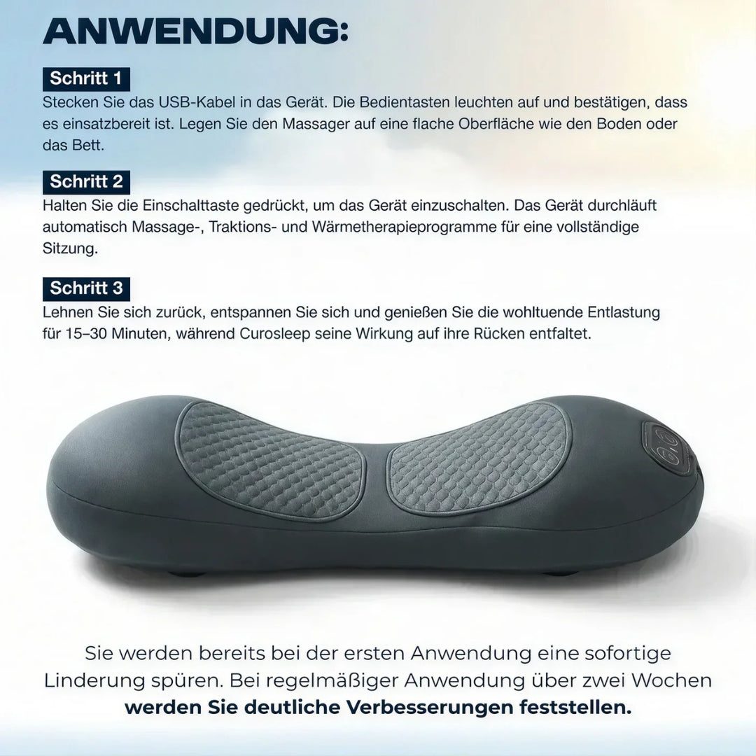 Heated Back Massager Vibration Massage Lower Back Pad