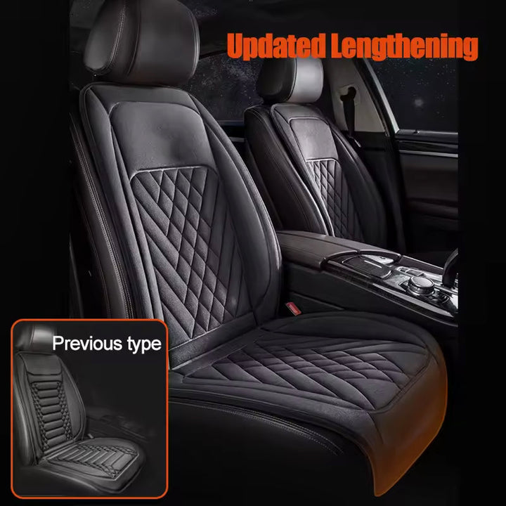 Heated Car Seat Cover | 3 Temperature Levels | 12V–24V Universal | Rapid Heating | Machine Washable