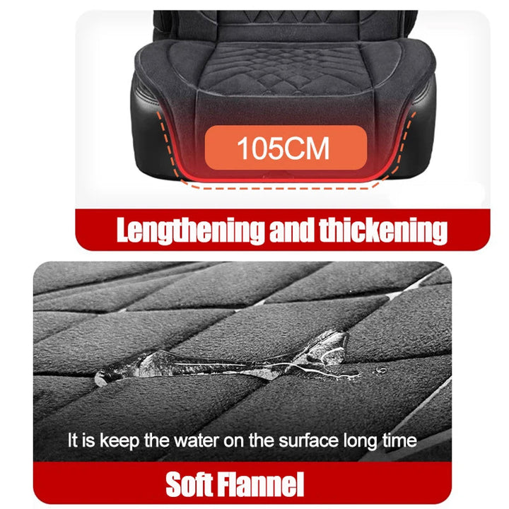 Heated Car Seat Cover | 3 Temperature Levels | 12V–24V Universal | Rapid Heating | Machine Washable