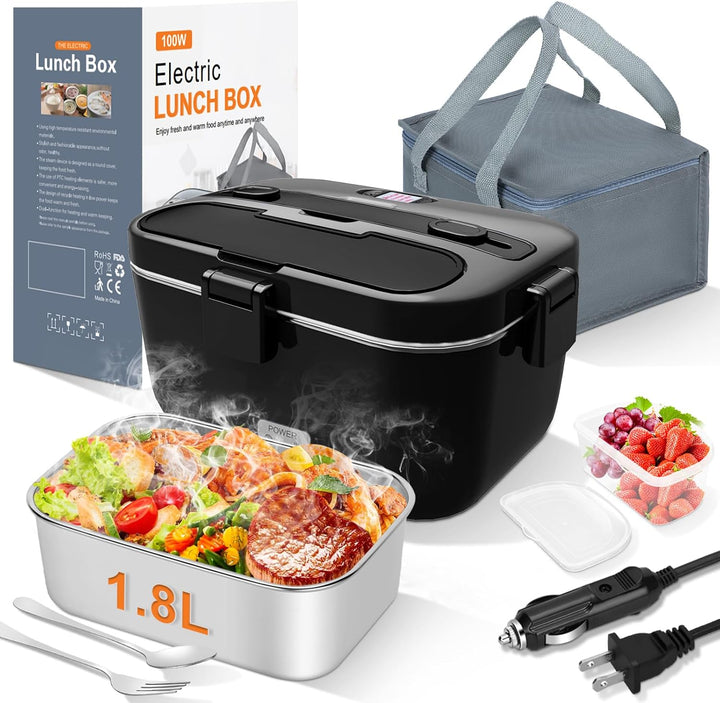Heated Food Container - Rechargeable Food Warmer 0