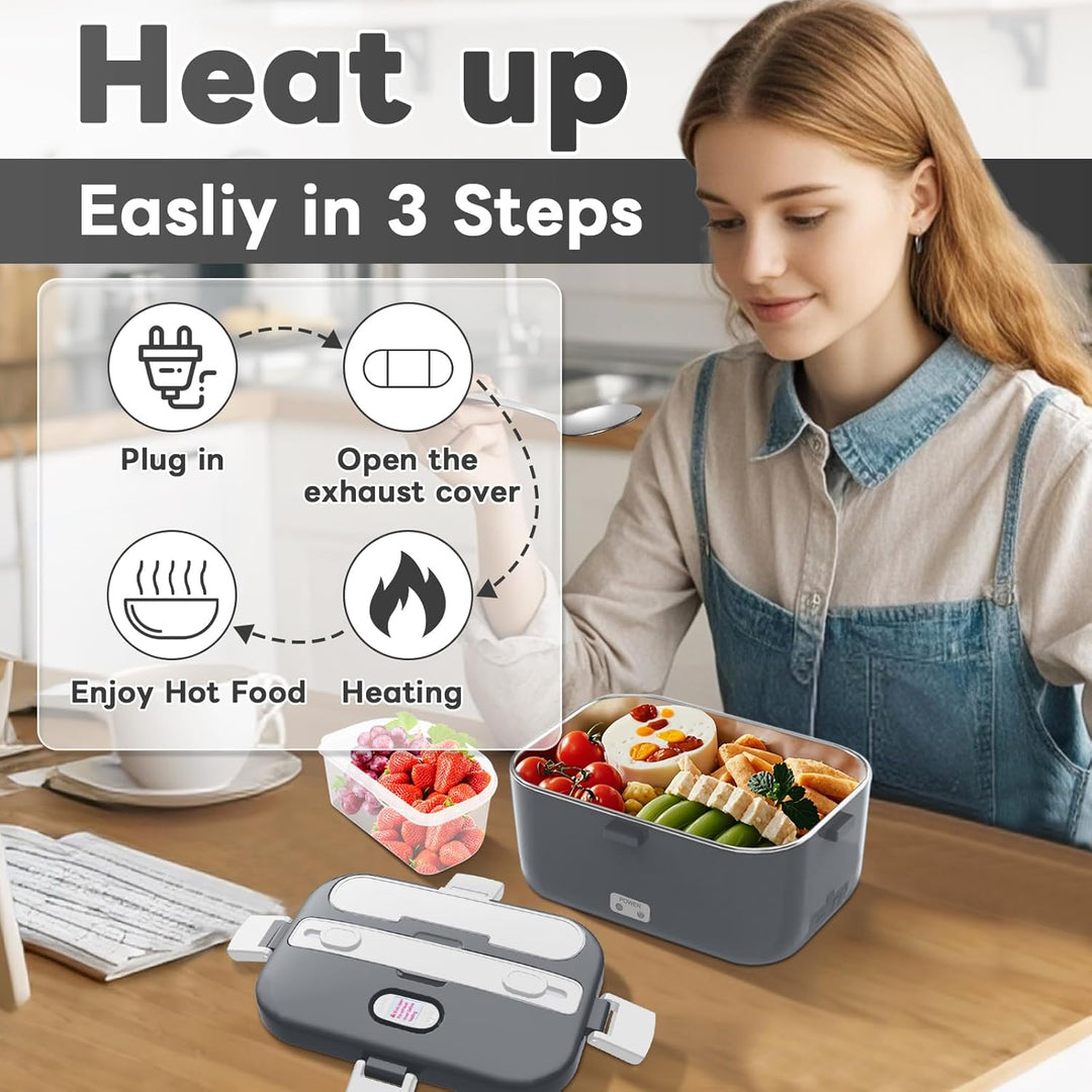 Heated Food Container - Rechargeable Food Warmer 2