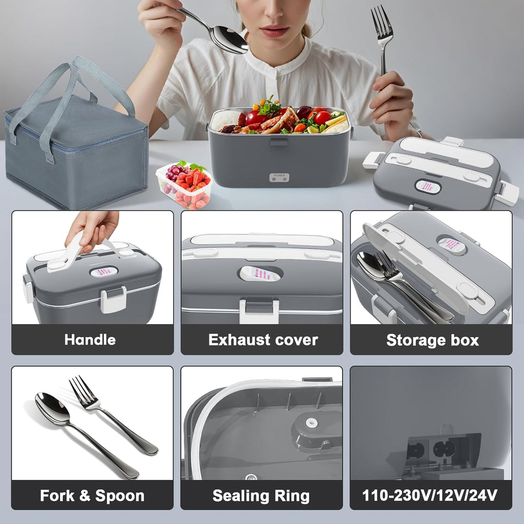 Heated Food Container - Rechargeable Food Warmer 3