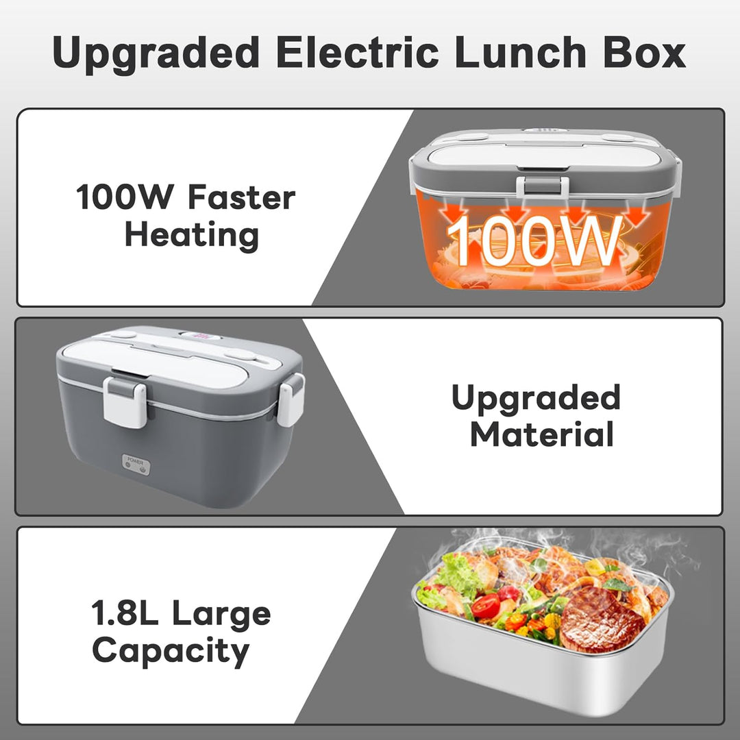 Heated Food Container - Rechargeable Food Warmer 4