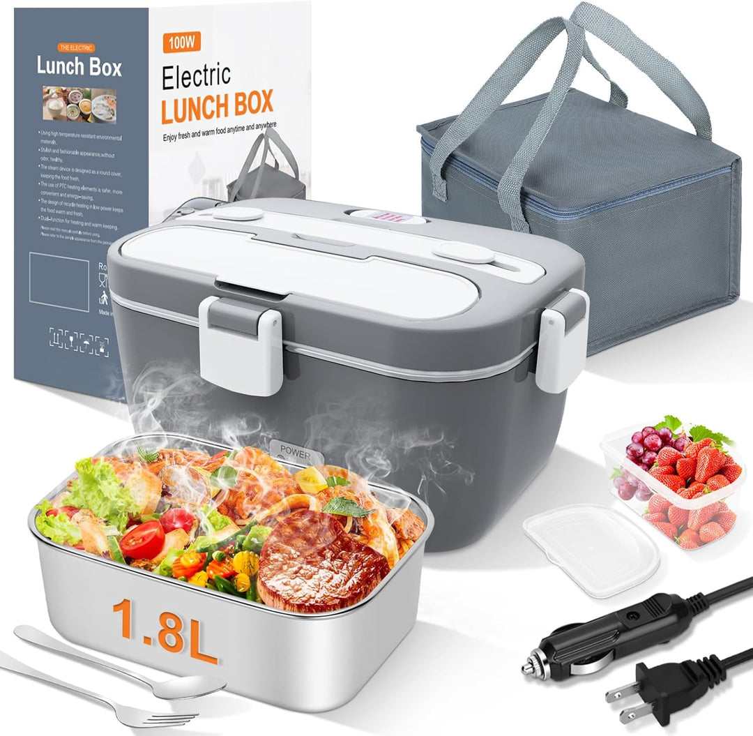 Heated Food Container - Rechargeable Food Warmer 8