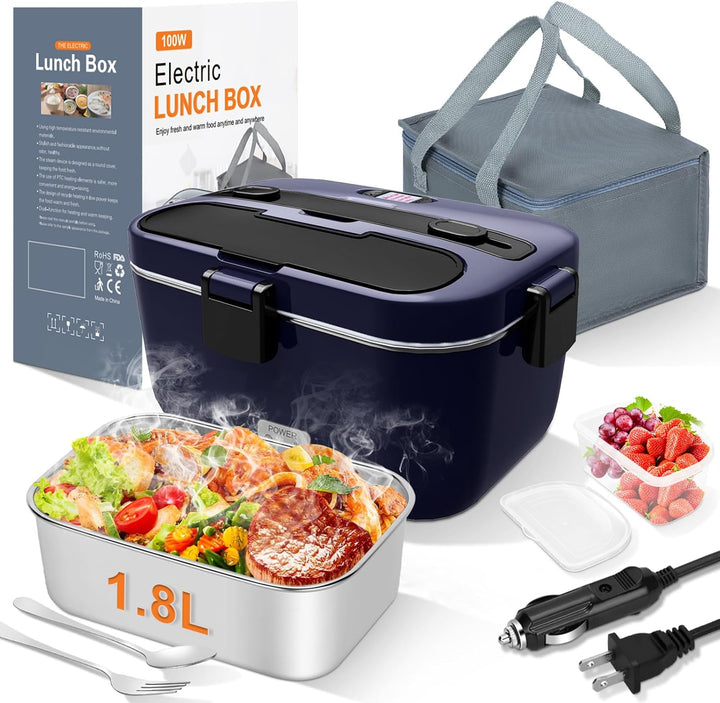 Heated Food Container - Rechargeable Food Warmer 9