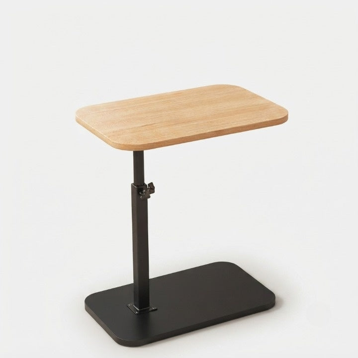 Height-Adjustable Side Table | C Shape Sofa Side Table