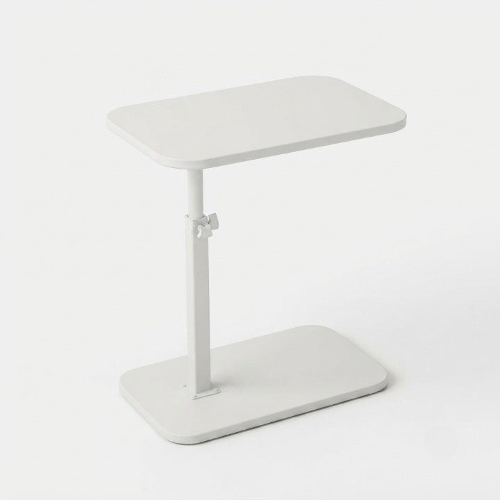 Height-Adjustable Side Table | C Shape Sofa Side Table