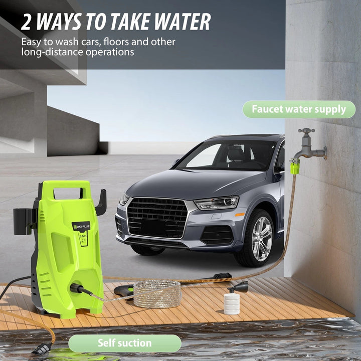 High Pressure Washer | 2300W | 200 Bar | 7m Hose | Adjustable 0–180° Nozzle | Patio &amp; Vehicle