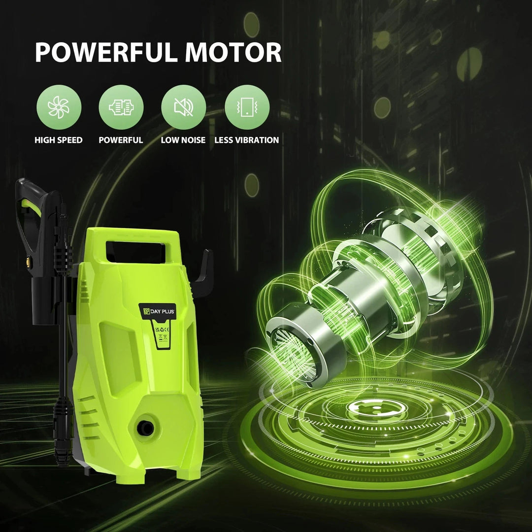 High Pressure Washer | 2300W | 200 Bar | 7m Hose | Adjustable 0–180° Nozzle | Patio &amp; Vehicle