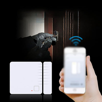 Home Security Series | WiFi Door Alarm Sensor with Instant Alerts | Easy DIY Installation for Reliable Protection 7