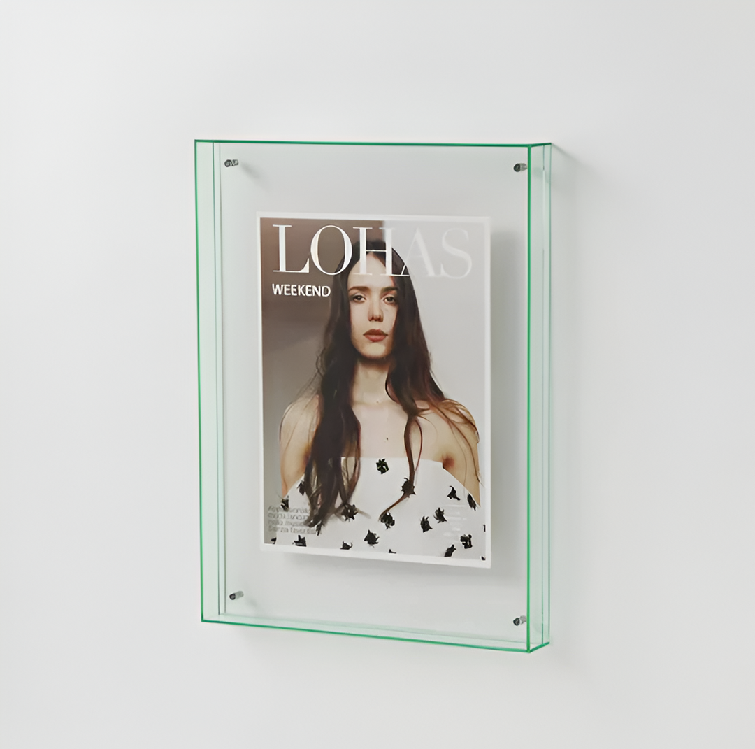 Acrylic Photo Frame | Floating Display, Freestanding or Wall-Mounted | Scratch-Resistant, Optically Clear Finish 18