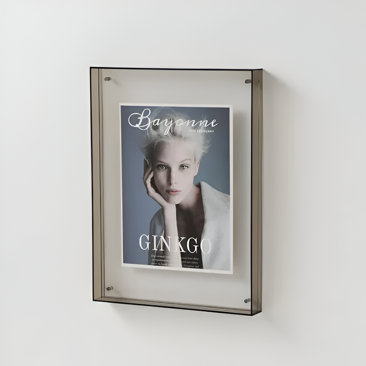 Acrylic Photo Frame | Floating Display, Freestanding or Wall-Mounted | Scratch-Resistant, Optically Clear Finish 20