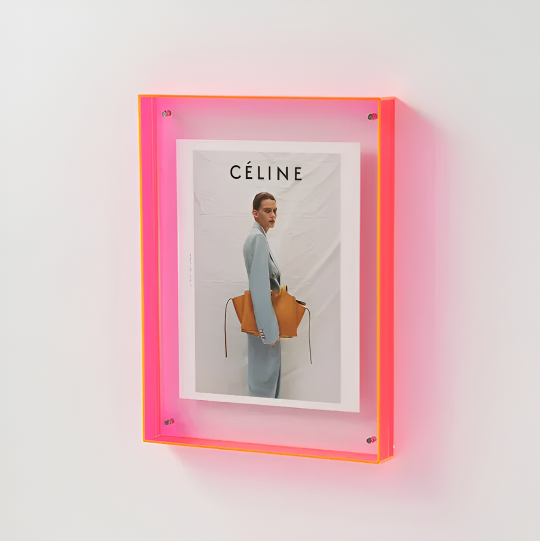 Acrylic Photo Frame | Floating Display, Freestanding or Wall-Mounted | Scratch-Resistant, Optically Clear Finish 21