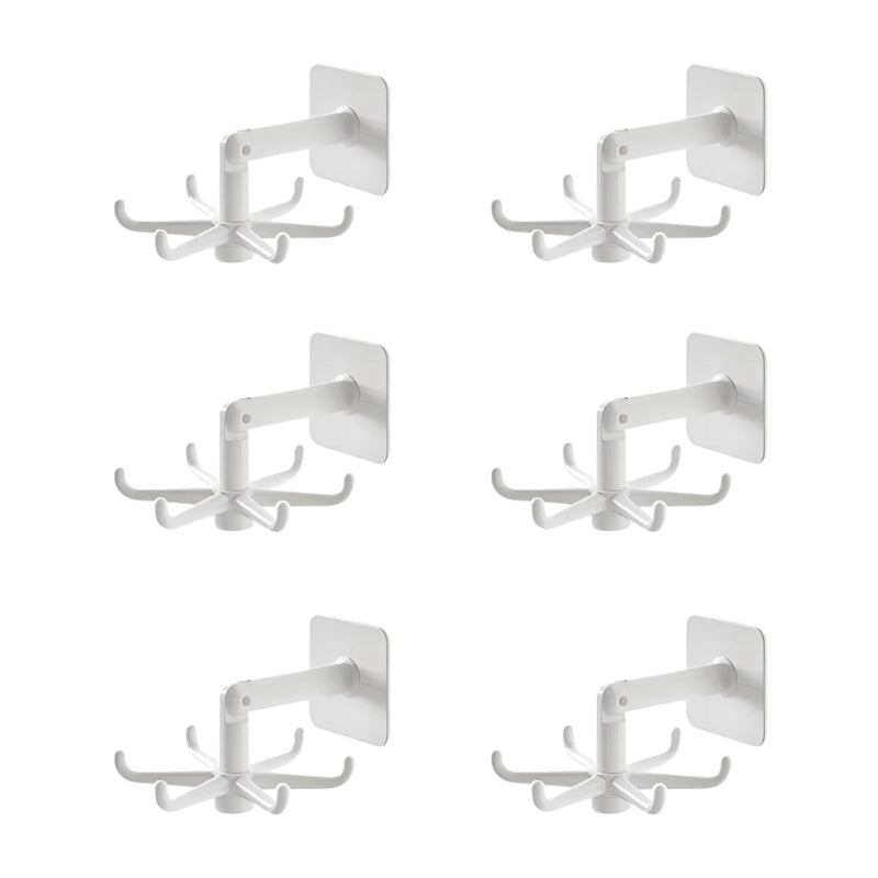 Hook Organizer with 360° Swivel Function | Adhesive Rotating Rack