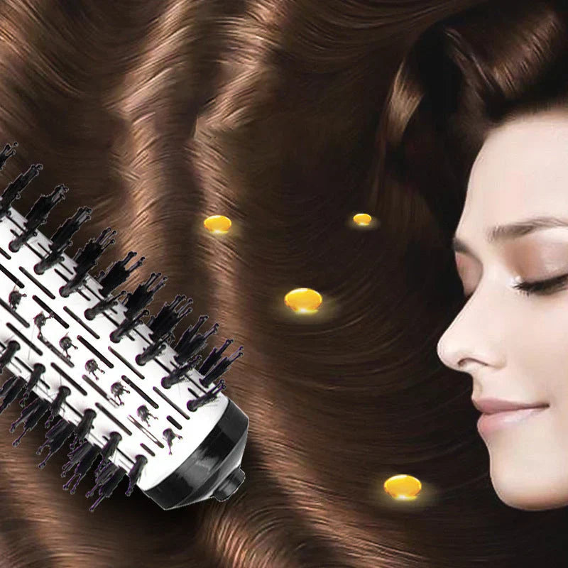 Hot Air Volumising Brush for Women | Ceramic Coating &amp; Ionic Technology | Fast Styling, Added Volume, Less Frizz