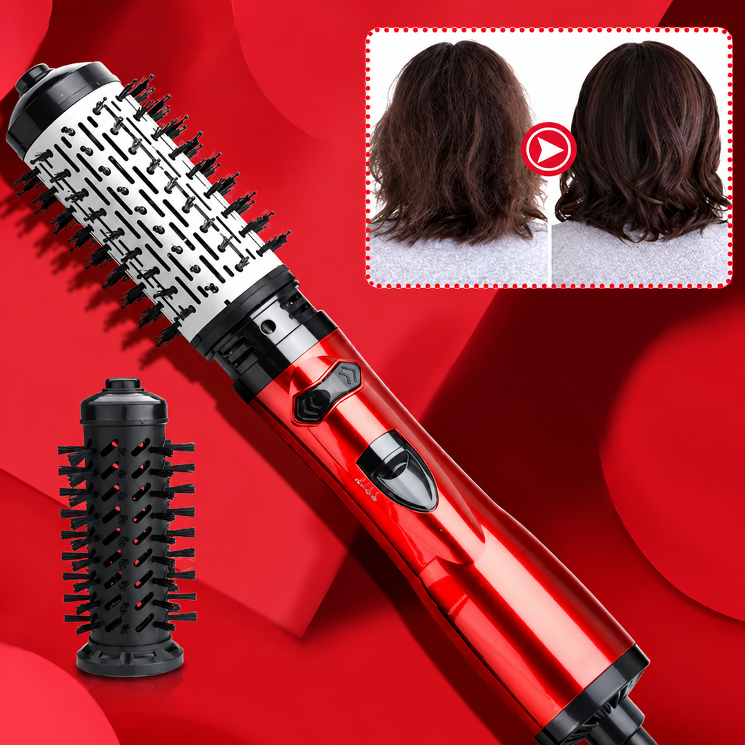 Hot Air Volumising Brush for Women | Ceramic Coating & Ionic Technology | Fast Styling, Added Volume, Less Frizz