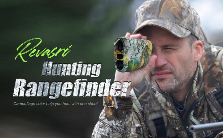 Hunting Range Finder 1000 Yards | 6.5X Laser Rangefinder with Angle &amp; Height Data | USB-C Rechargeable, Rainproof Build