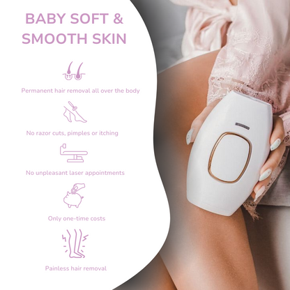 IPL Hair Remover Device | At Home Laser Hair Removal with Painless Technology | Effective Solution for Smooth Skin 8