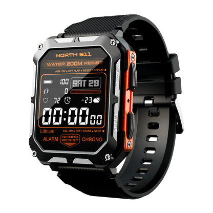 Indestructible Smartwatch with Real-Time Health Monitoring | Durable Design for Extreme Conditions 0