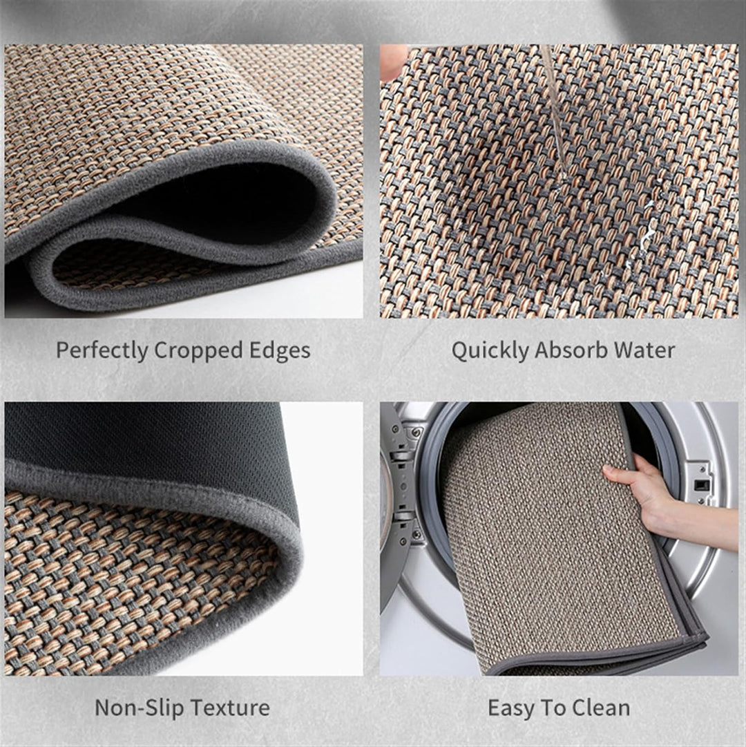 Indoor Door Mat | Low Profile Weave With A Bound Edge