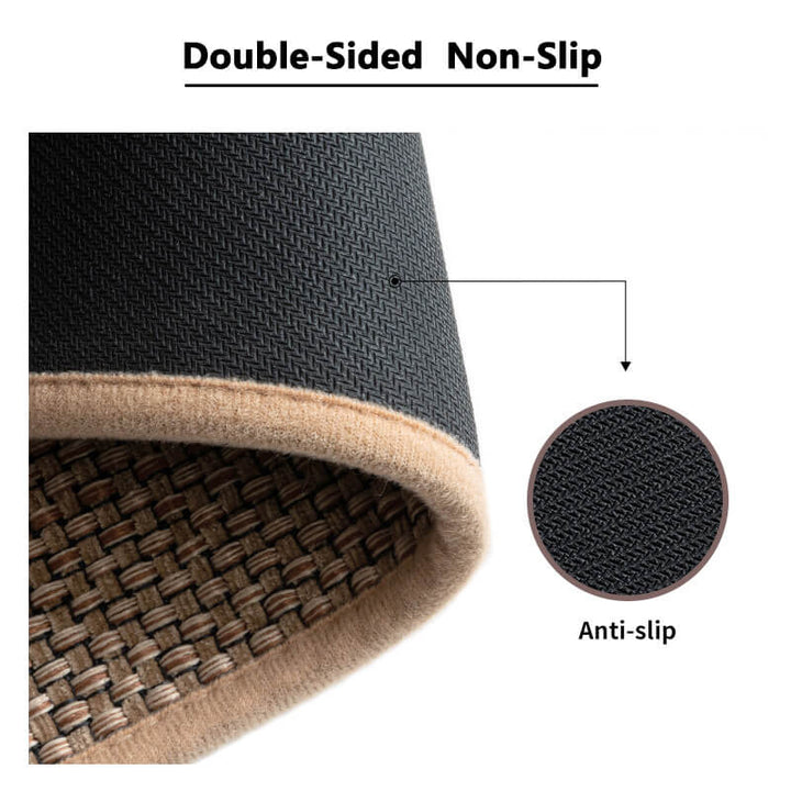 Indoor Door Mat | Low Profile Weave With A Bound Edge