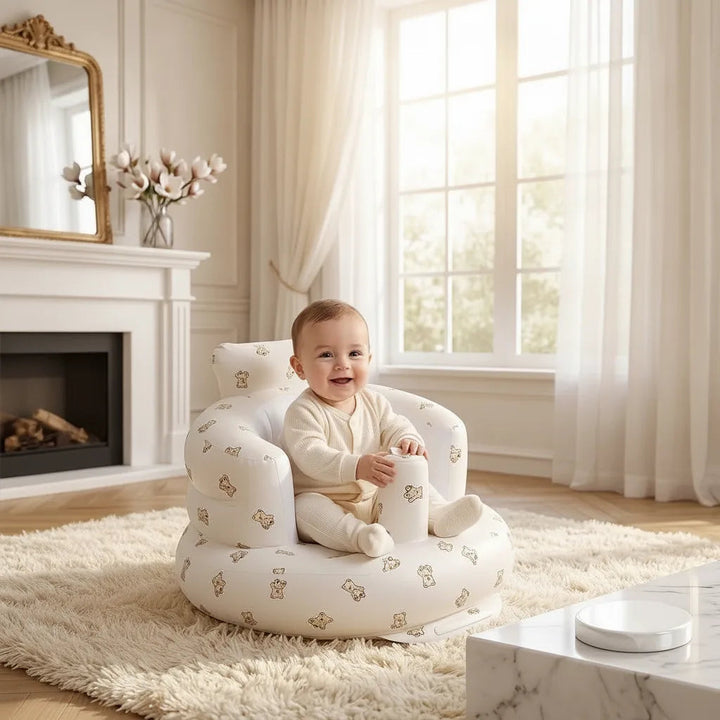 Inflatable Baby Seat | Ergonomic Support Sofa