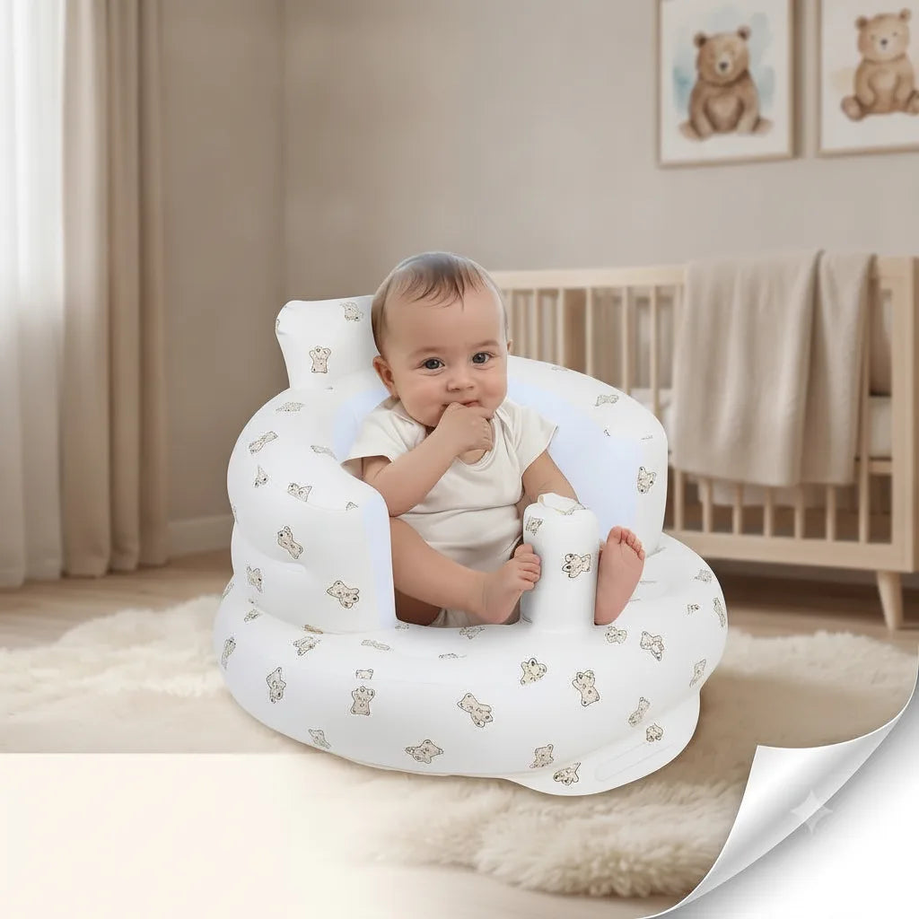 Inflatable Baby Seat | Ergonomic Support Sofa