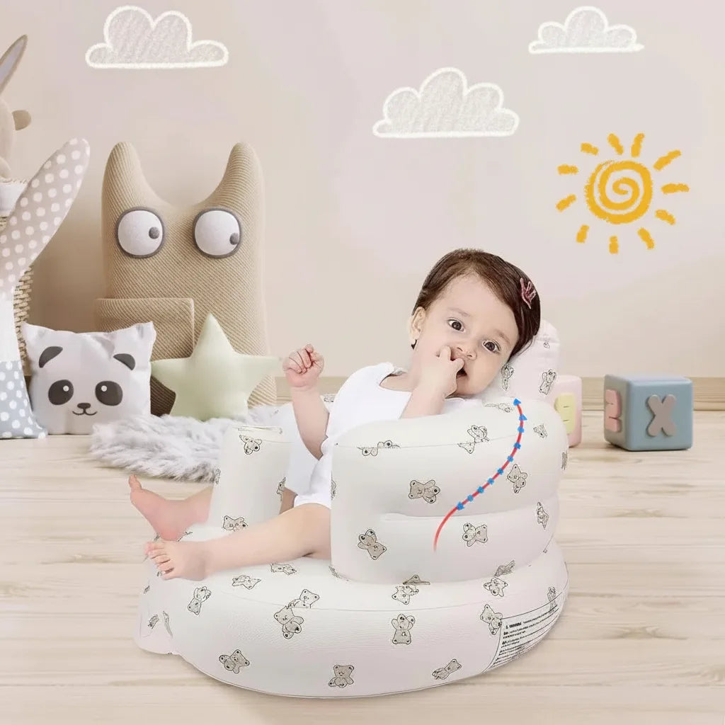 Inflatable Baby Seat | Ergonomic Support Sofa