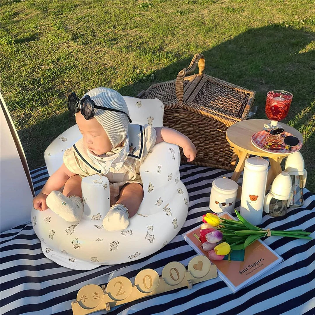 Inflatable Baby Seat | Ergonomic Support Sofa