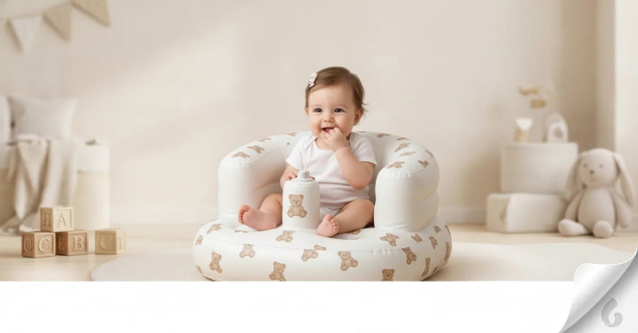 Inflatable Baby Seat | Ergonomic Support Sofa