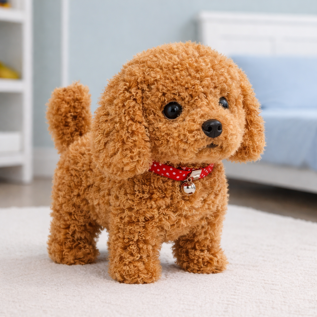 Walking Dog Toy Interactive Kids Battery Operated with Barking Sound 4