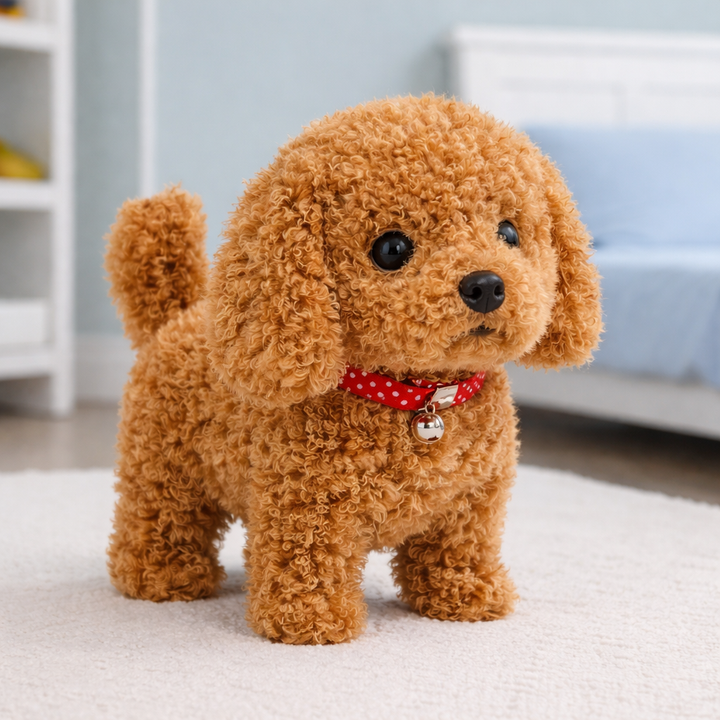 Walking Dog Toy Interactive Kids Battery Operated with Barking Sound 4