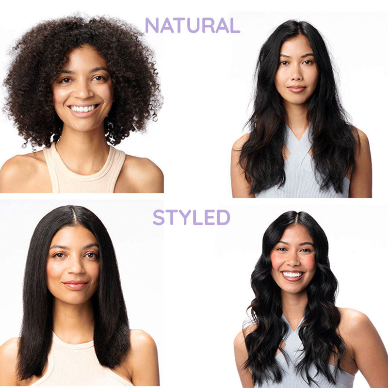 2-in-1 Rotating Hair Brush | Straightens, Curls and Styles in One Pass | Rapid Heat-Up Reduces Frizz and Boosts Shine 3