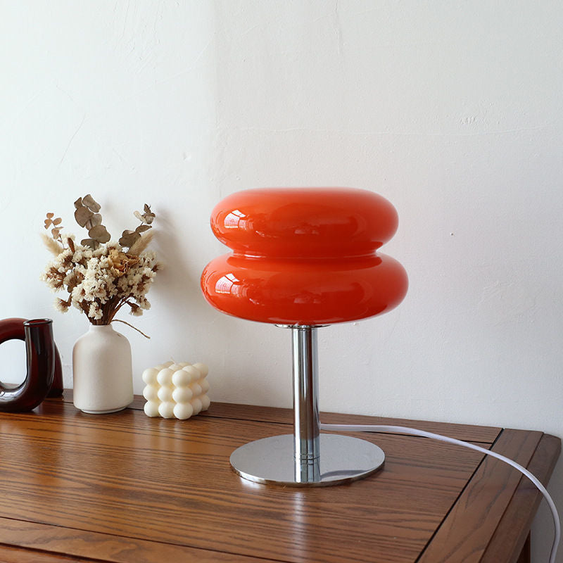 Italian Designer Glass Table Lamp | Modern Retro Accent Light 1