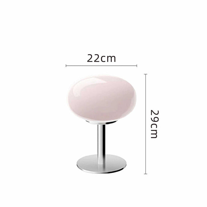 Italian Designer Glass Table Lamp | Modern Retro Accent Light 7