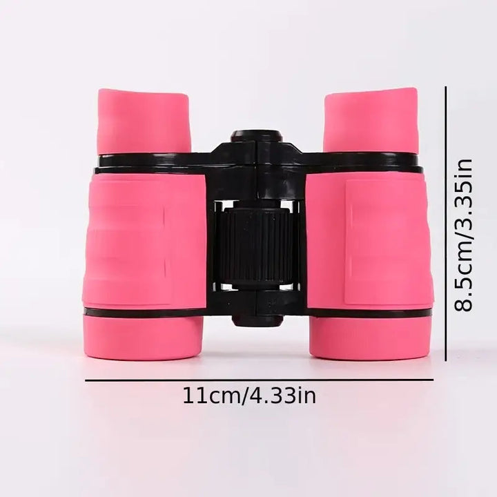 Kids Binoculars 8x Magnification | Adjustable Focus for Nature Viewing | Shockproof Non-Toxic Plastic Build for Outdoor Play 6