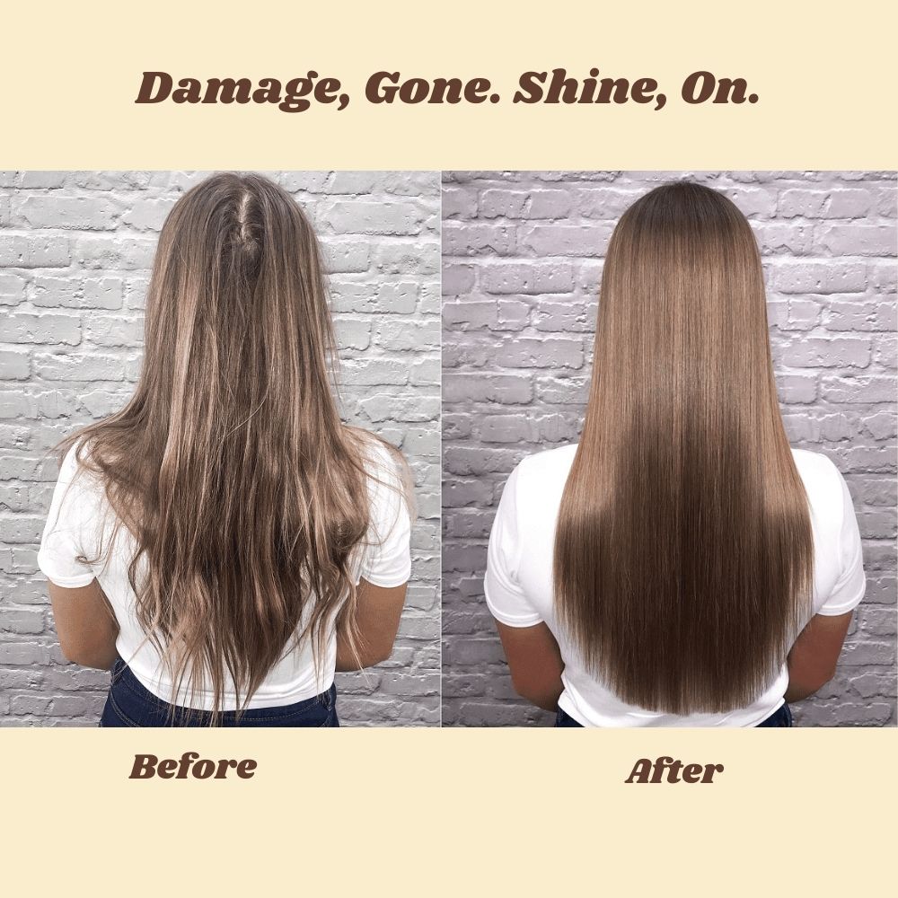 Keratin Hair Repair Mask for All Hair Types | 100g Keratin Complex | Instant Shine and Split End Repair for Smoother Hair