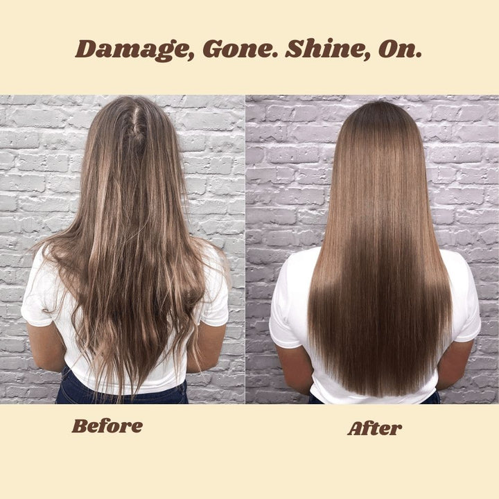 Keratin Hair Repair Mask for All Hair Types | 100g Keratin Complex | Instant Shine and Split End Repair for Smoother Hair
