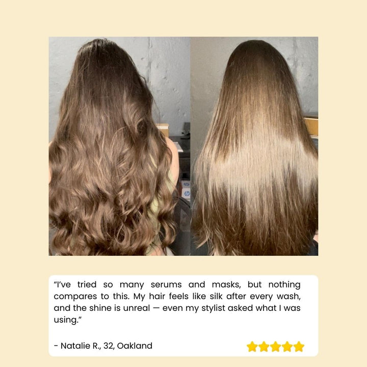 Keratin Hair Repair Mask for All Hair Types | 100g Keratin Complex | Instant Shine and Split End Repair for Smoother Hair